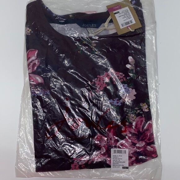 🔥JOULES SWEATER WOMENS SZ 6 (M) New 100% cotton burgundy - Picture 2 of 12